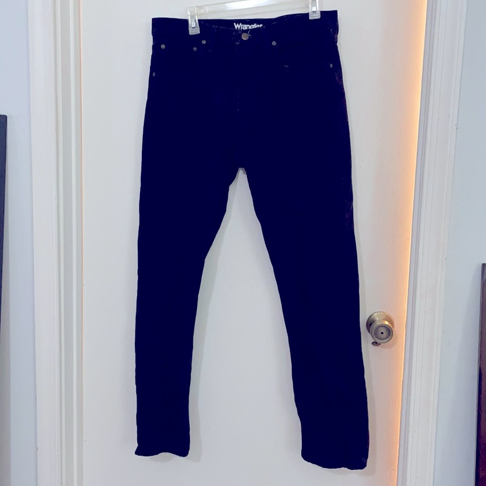 Wrangler men's black jeans